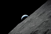 Fotografia Mesiaca počas misie Apollo 17