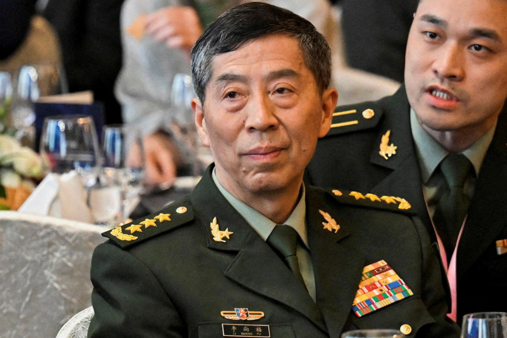 Čínsky minister obrany Li Šang-fu. FOTO: Reuters