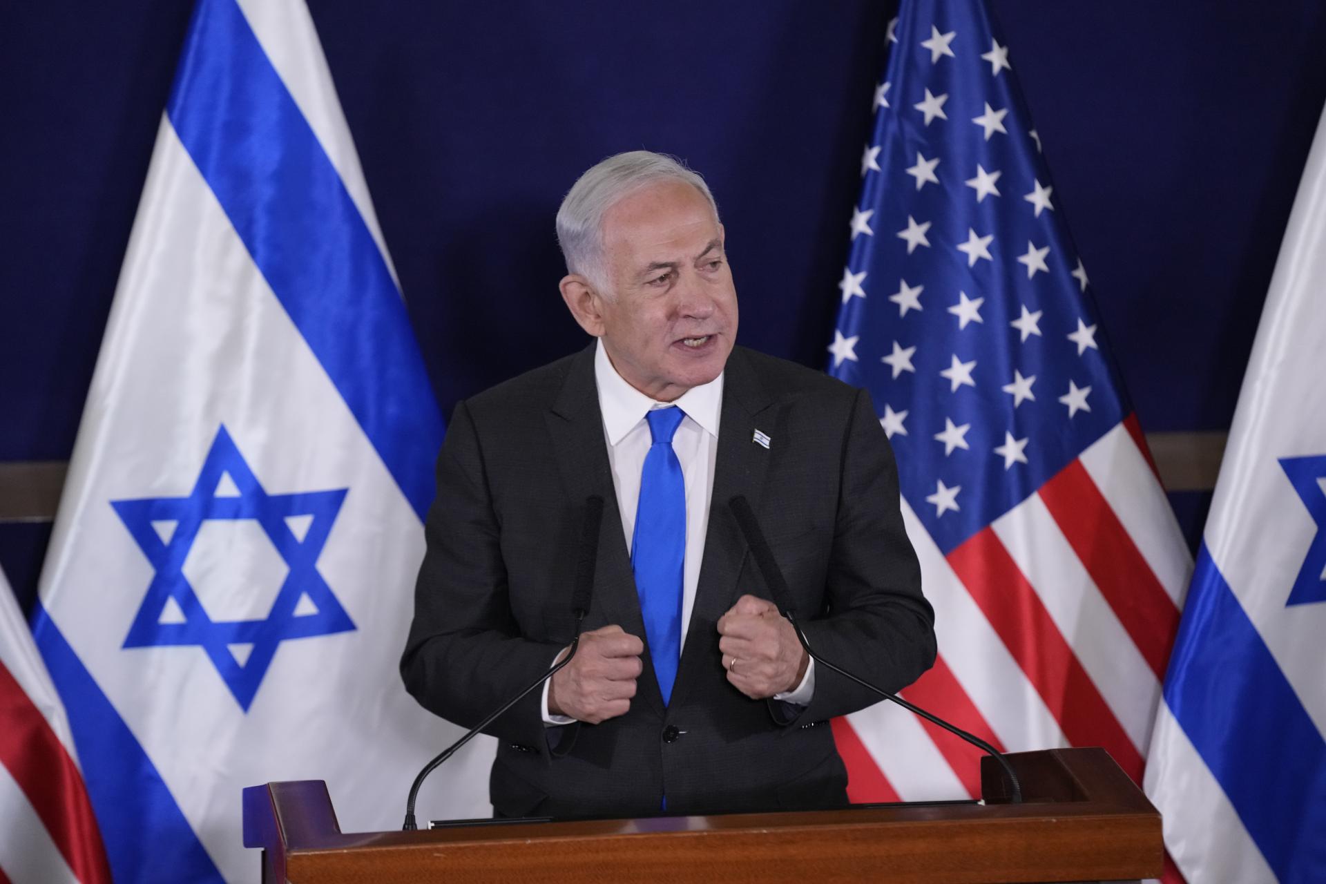 Všetci budeme dávať odpovede k útoku Hamasu, ale až po vojne, tvrdí Netanjahu. Chybu nepriznal