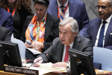 Generálny tajomník OSN António Guterres. FOTO: TASR/AP