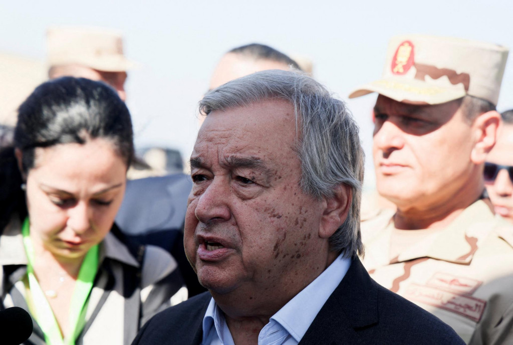 Generálny tajomník OSN Antonio Guterres. FOTO: Reuters