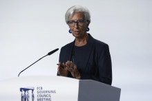 Prezidentka Európskej centrálnej banky Christine Lagardeová. FOTO TASR/AP