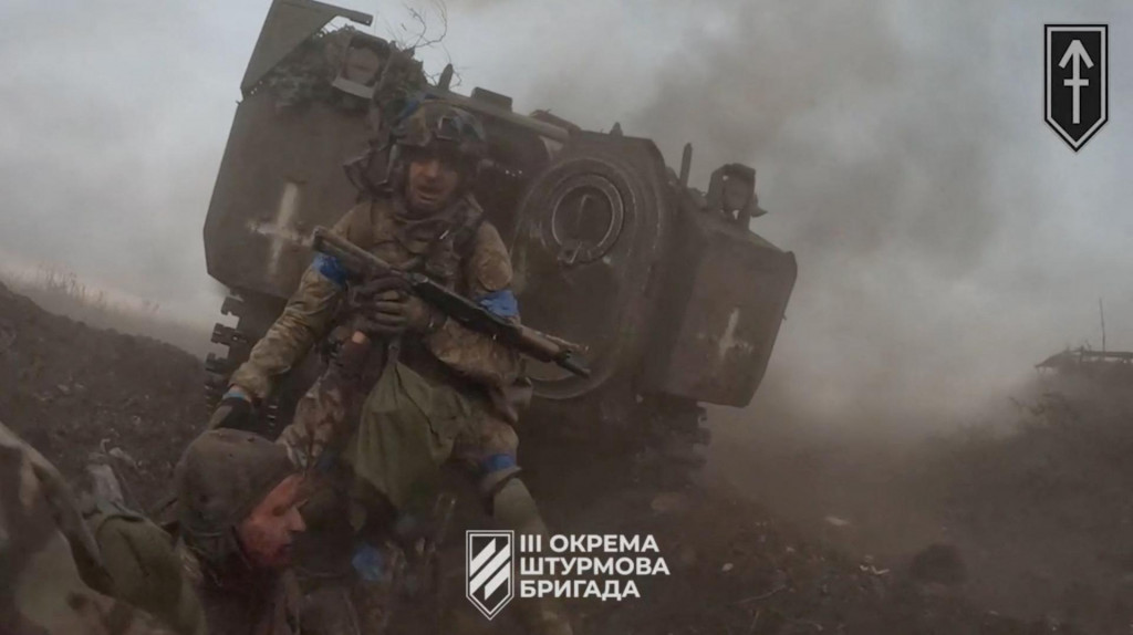 Ilustračná fotografia. FOTO: Reuters/Ukrainian Armed Forces Press Ser