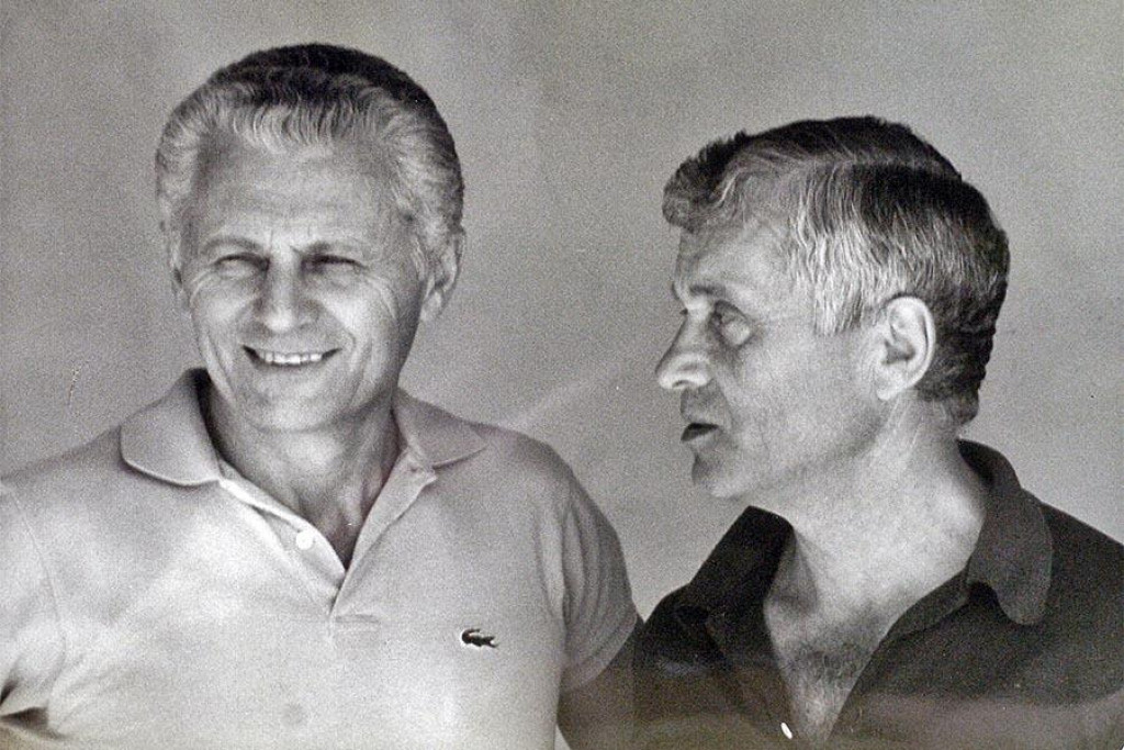 Ctirad (vľavo) a Josef (vpravo) Mašínovci na fotografii z roku 1988.