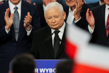 Predseda poľskej strany PiS Jaroslaw Kaczyňský. FOTO: REUTERS