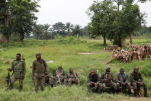 Vojaci ozbrojených síl Konžskej demokratickej republiky. FOTO: REUTERS
