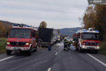 Nehoda na Kysuciach. FOTO: Facebook polície/Žilinský kraj