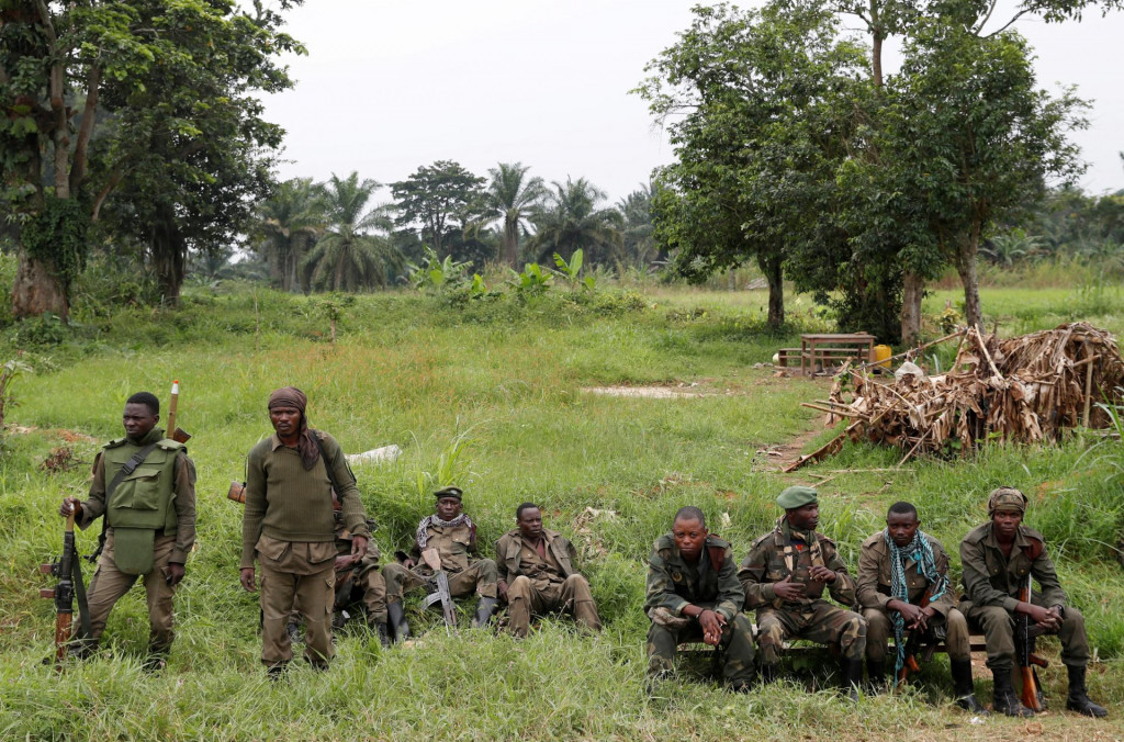 Vojaci ozbrojených síl Konžskej demokratickej republiky. FOTO: REUTERS