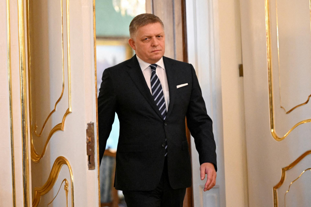 Premi&eacute;r Robert Fico. FOTO: Reuters