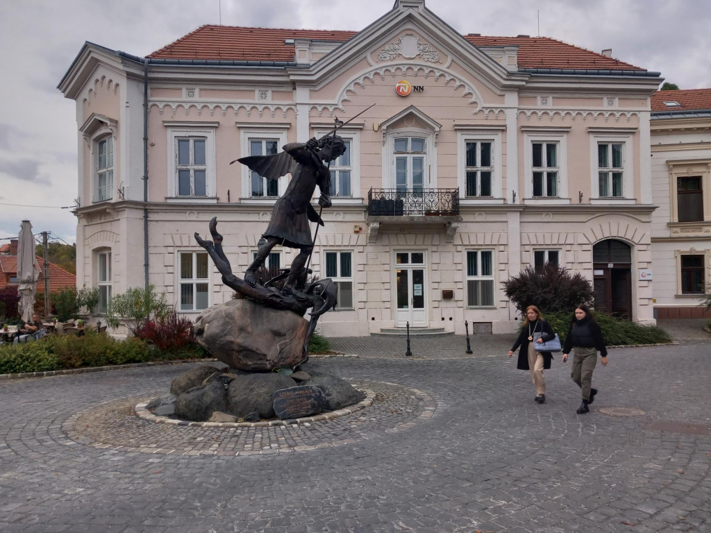 Historické centrum Veszprému je plné pamätihodností. FOTO: HN/Pavel Novotný