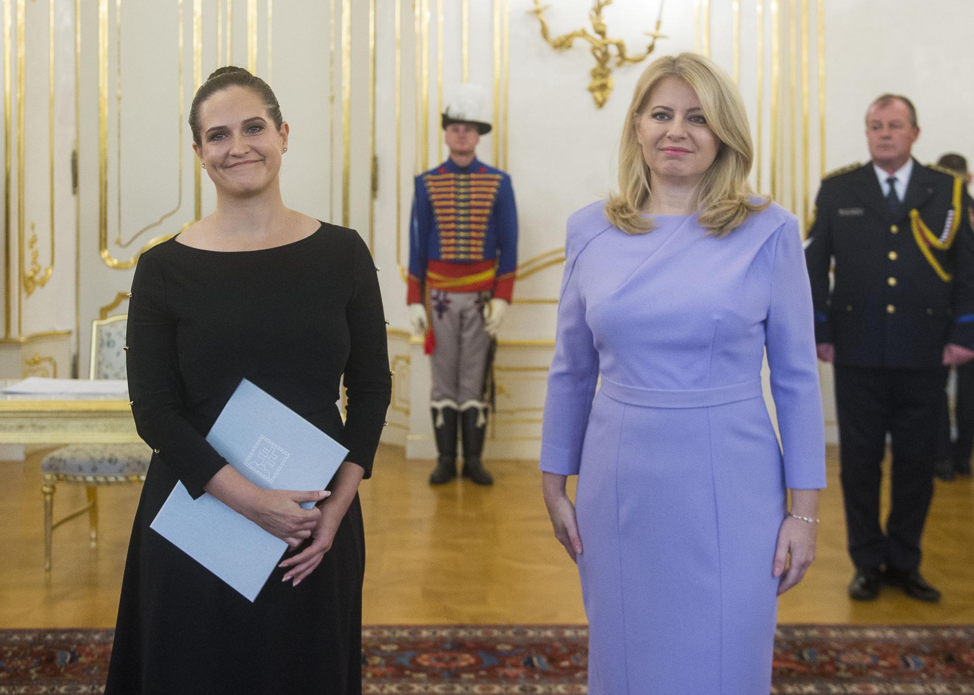 Prezidentka vymenovala nových sudcov Správneho súdu v Bratislave