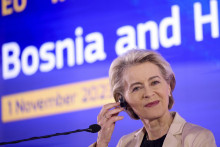 Šéfka Európskej komisie Ursula von der Leyenová. FOTO: TASR/AP
