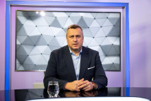Andrej Danko na rozhovore v HN TV. FOTO: Katarína Kincelová