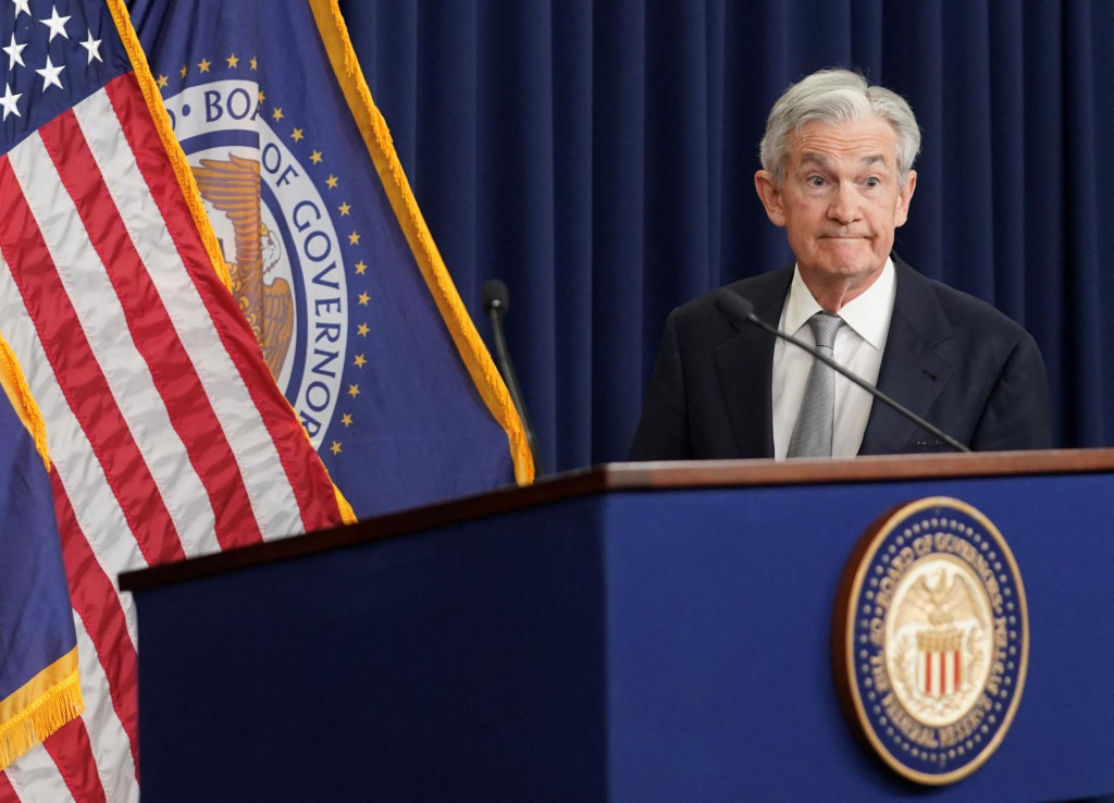 Na snímke Jerome Powell, šéf Fedu. FOTO: Reuters