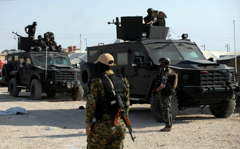 Sýrske kurdské sily. FOTO: Reuters
