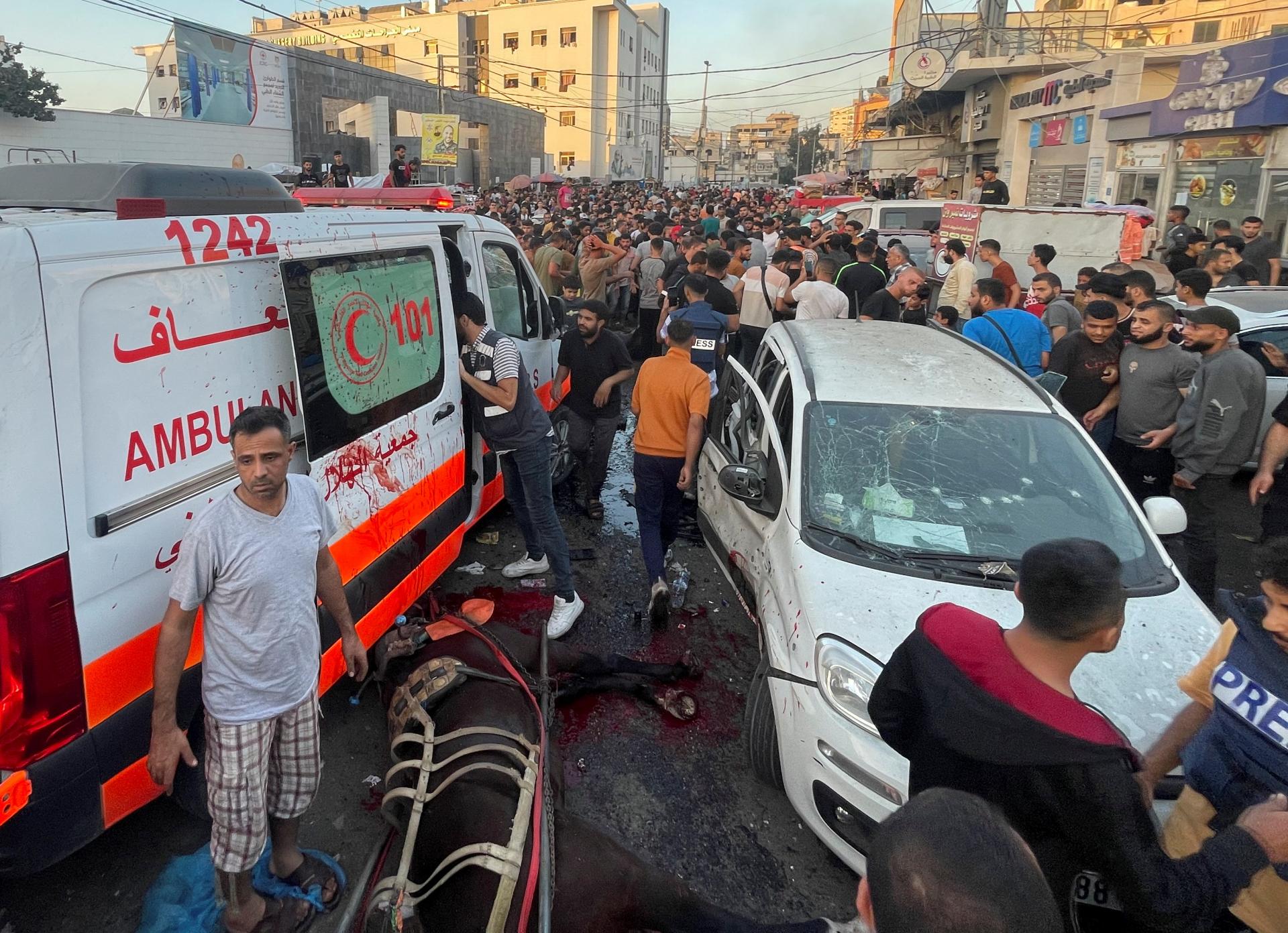 Izrael sa priznal k útoku na sanitku v pásme Gazy, údajne ju používal Hamas