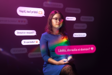 Slovak Telekom – kampaň, ktorá pripomína udalosť z minulého roka na Zámockej ulici v Bratislave.