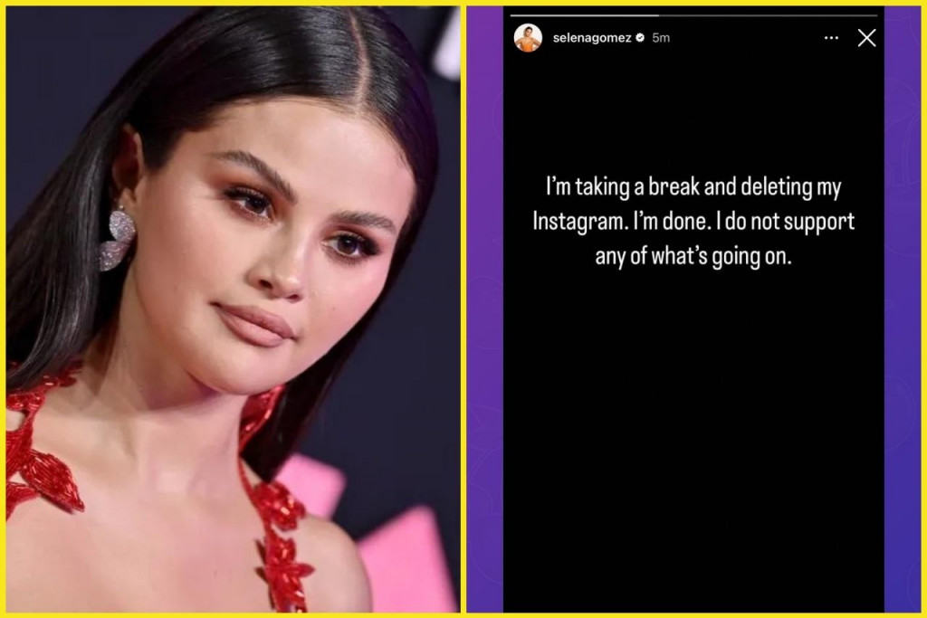 Selena Gomez maže Instagram.
