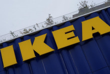 Logo spoločnosti IKEA. FOTO: Reuters