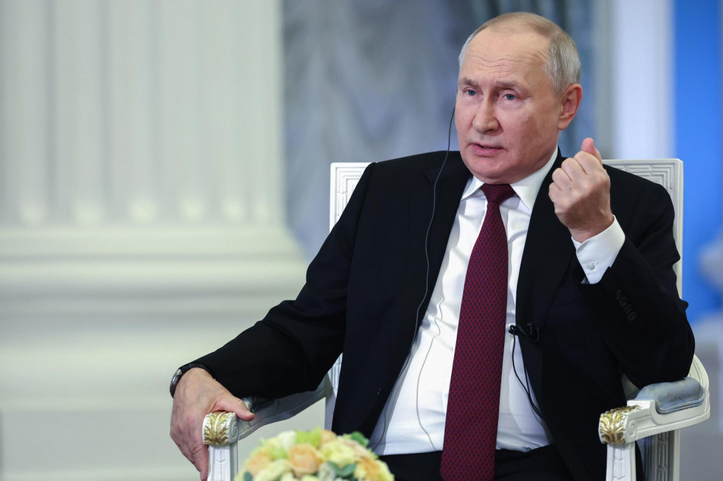 Ruský prezident Vladimir Putin. FOTO: TASR/AP
