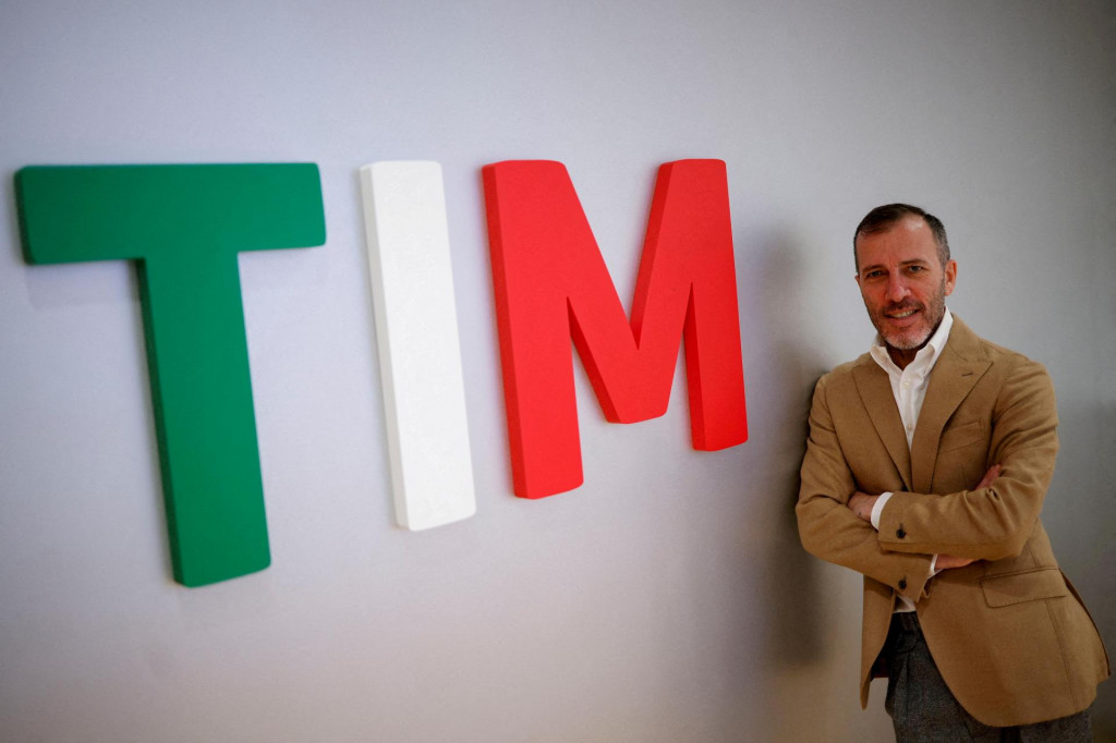 Generálny riaditeľ Telecom Italia Pietro Labriola. FOTO: Reuters
