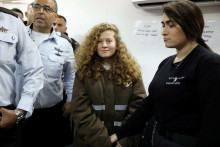Palestínska aktivistka Ahíd Tamímíová. FOTO: Reuters