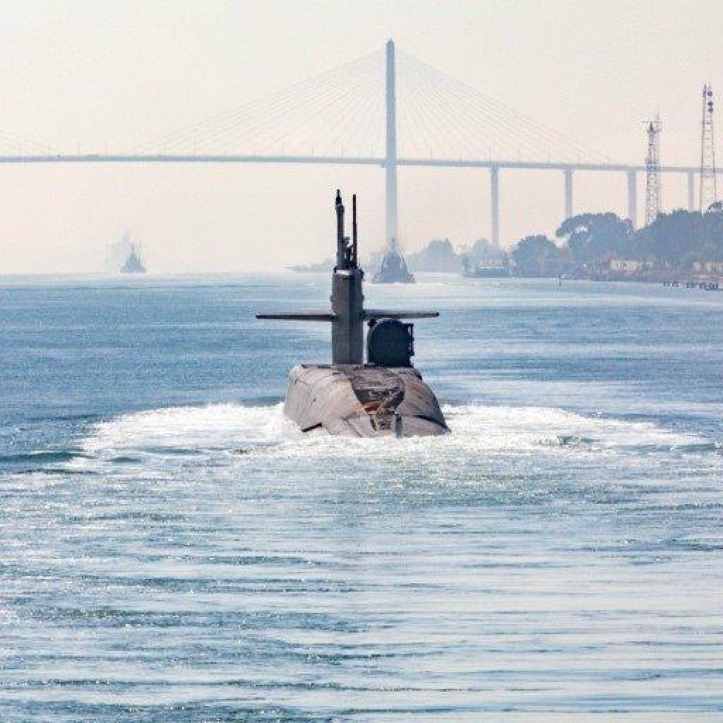Spojené štáty presunuli do oblasti Blízkeho východu ponorku na jadrový pohon triedy Ohio nesúcu jadrové hlavice FOTO: Twitter/CENTCOM