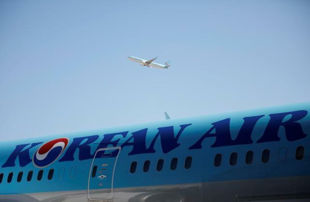 Lietadlo spoločnosti Korean Air Lines. FOTO: Reuters