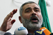 Vodca palestínskeho radikálneho hnutia Hamas Ismail Haníja. FOTO: Reuters