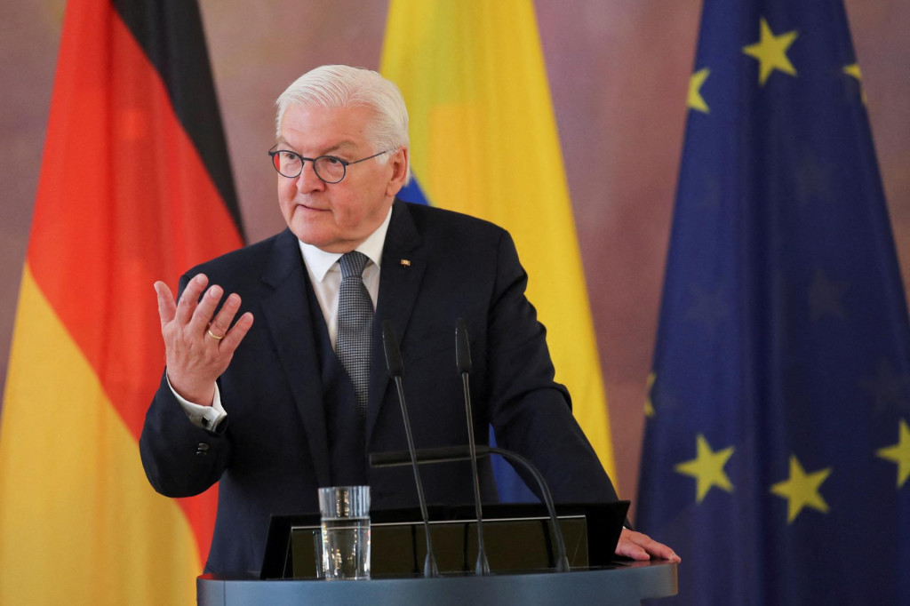 Nemecký prezident Frank-Walter Steinmeier. FOTO: Reuters