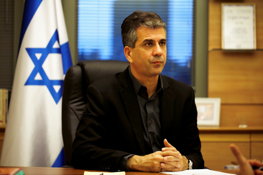 Izraelský minister zahraničných vecí Eli Cohen. FOTO: Reuters