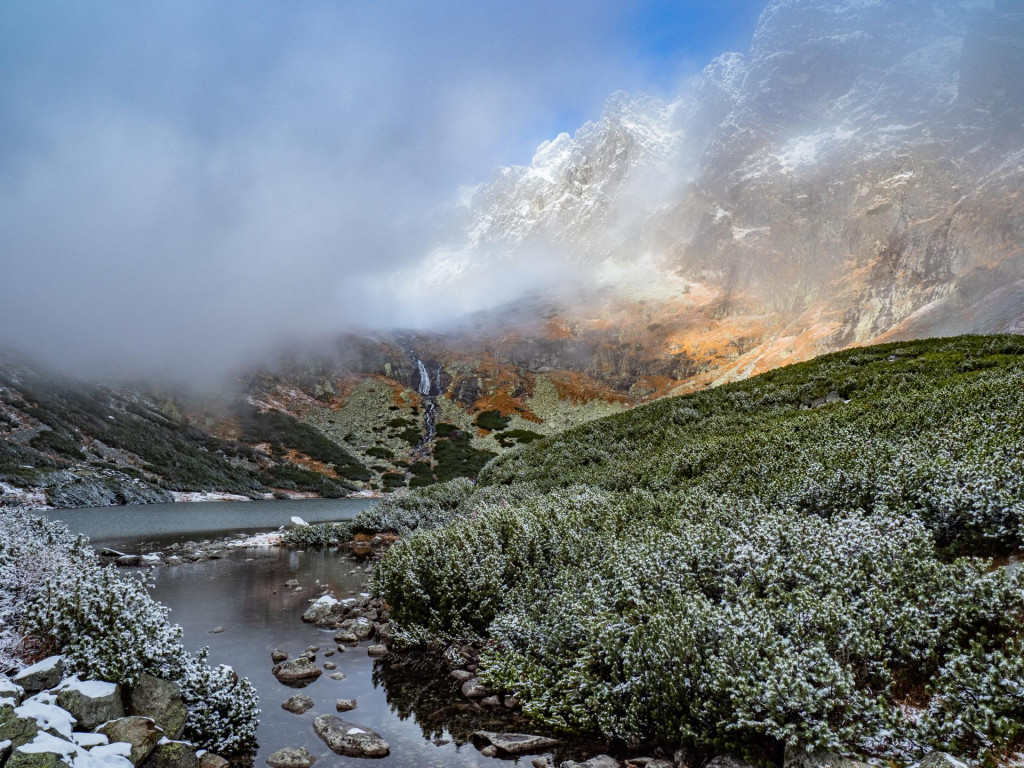 Vodopády Veličky, ide o ľadovcový vodopád vo Vysokých Tatrách.