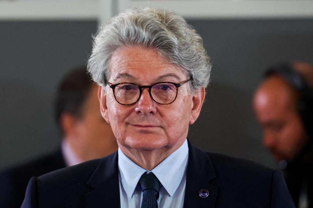 Eurokomisár pre vnútorný trh Thierry Breton. FOTO: Reuters