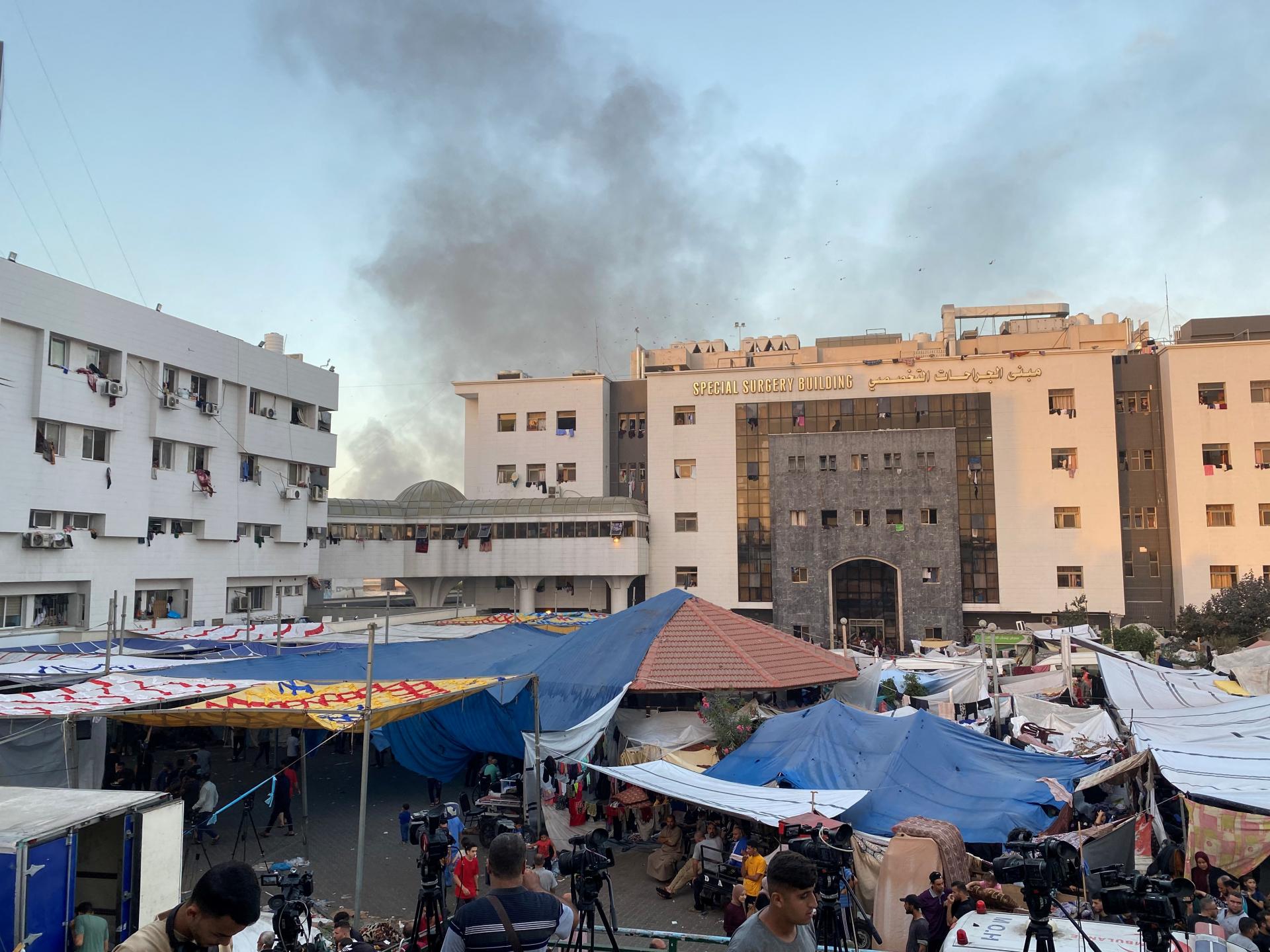 Najväčšia nemocnica v Gaze Šifá už nie je v prevádzke