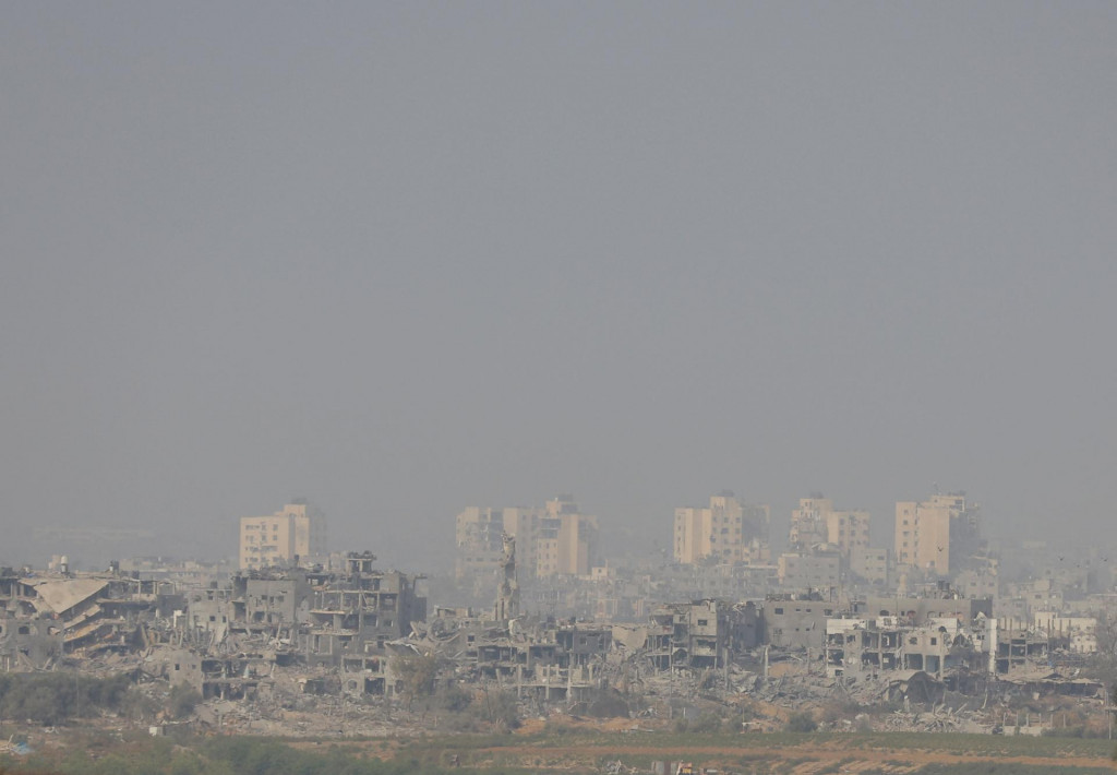Zničené budovy v Gaze. FOTO: Reuters