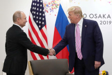 Vladimir Putin a Donald Trump. FOTO: Reuters