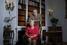 Kňažná Therese Schwarzenbergová a jej manžel Karel FOTO: MAFRA