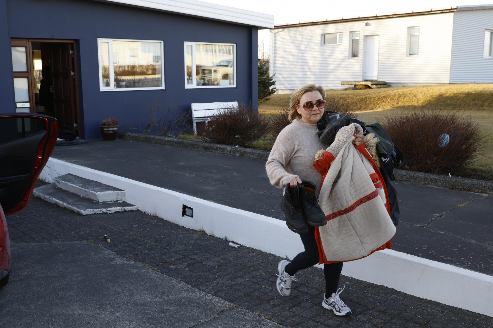 Obyvatelia islandského Grindavíku sa nakrátko vrátili domov po cennosti