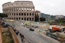 Koloseum v talianskom Ríme. FOTO: REUTERS