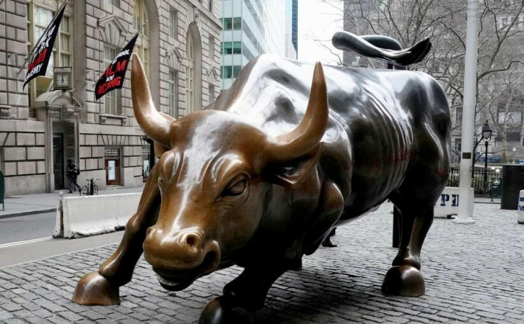 Býk symbolizuje na trhoch rast.

FOTO: Reuters