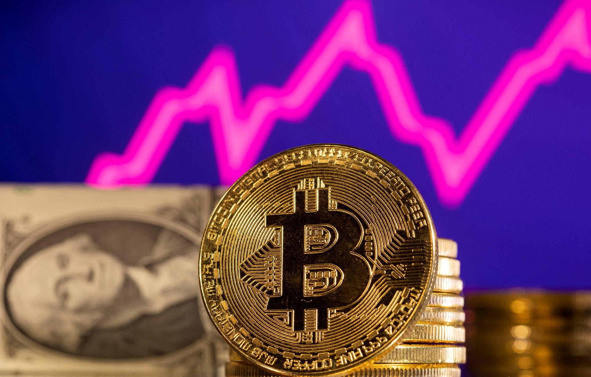 Cena bitcoinu pokračuje v raste, blíži sa k hodnote 38-tisíc dolárov
