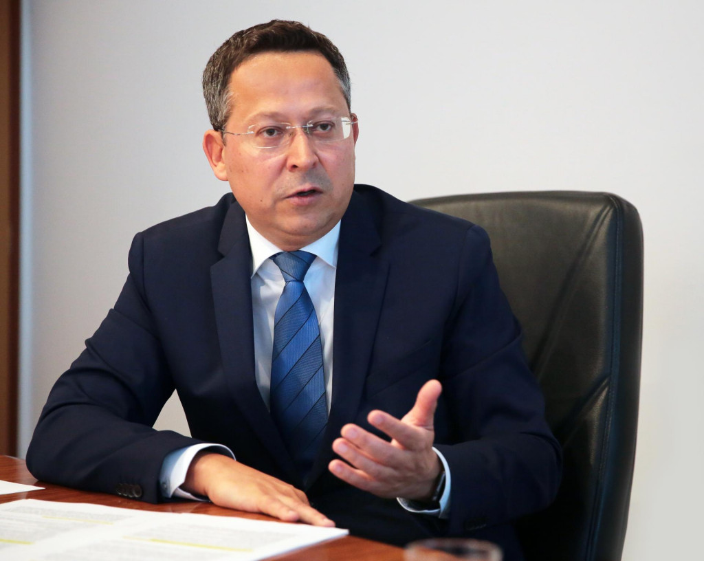 Minister financií Ladislav Kamenický. FOTO: HN/Pavol Funtal