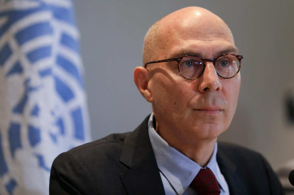 Komisár OSN pre ľudské práva VolkerTürk. FOTO: Reuters
