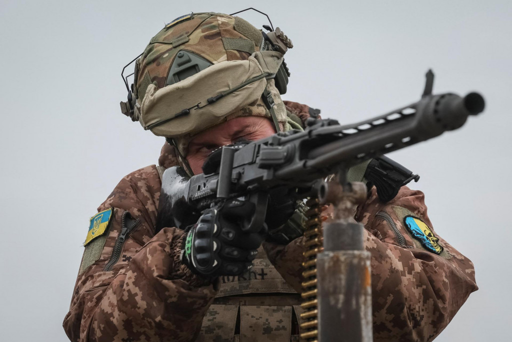 Ukrajinský vojak. FOTO: Reuters