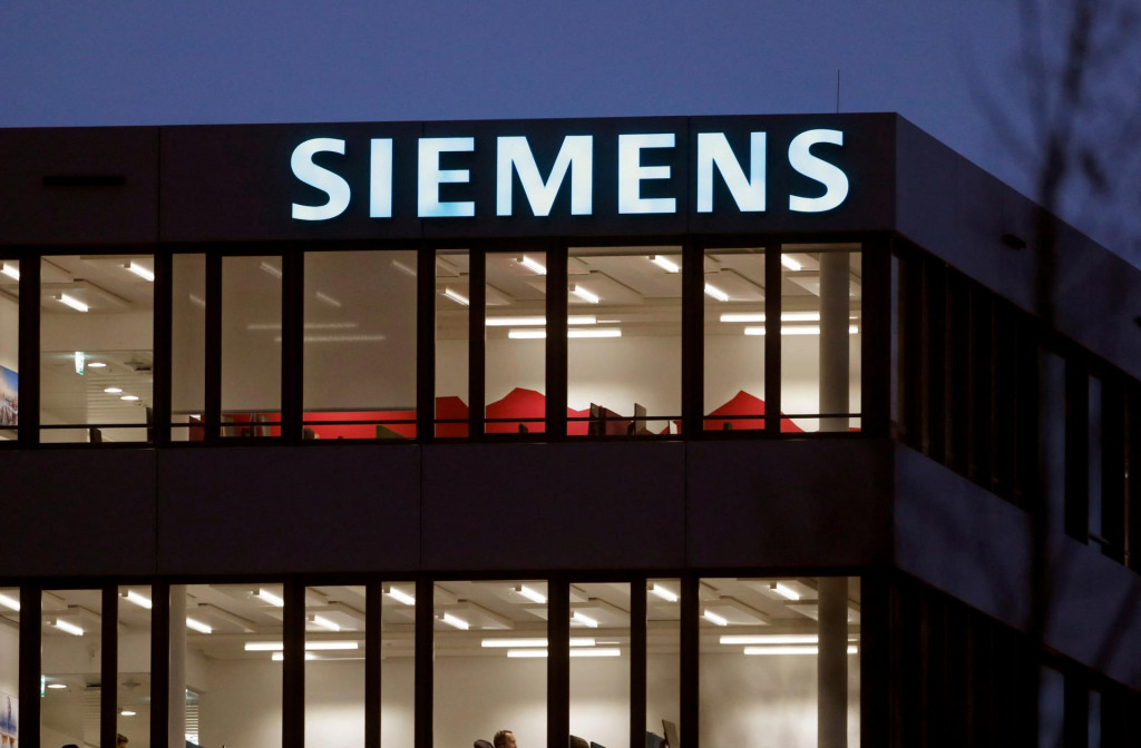 Logo spoločnosti Siemens. FOTO: Reuters