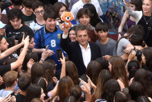 Argentínsky kandidát na prezidenta Sergio Massa. FOTO: Reuters