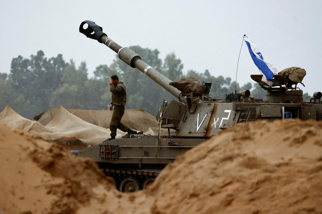 Izrael začal s údermi na Pásmo Gazy po útoku hnutia Hamas na juhu Izraela v sobotu 7. októbra. FOTO: Reuters