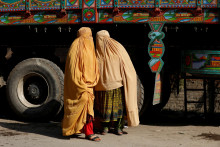 Afganské ženy v burke. FOTO: Reuters