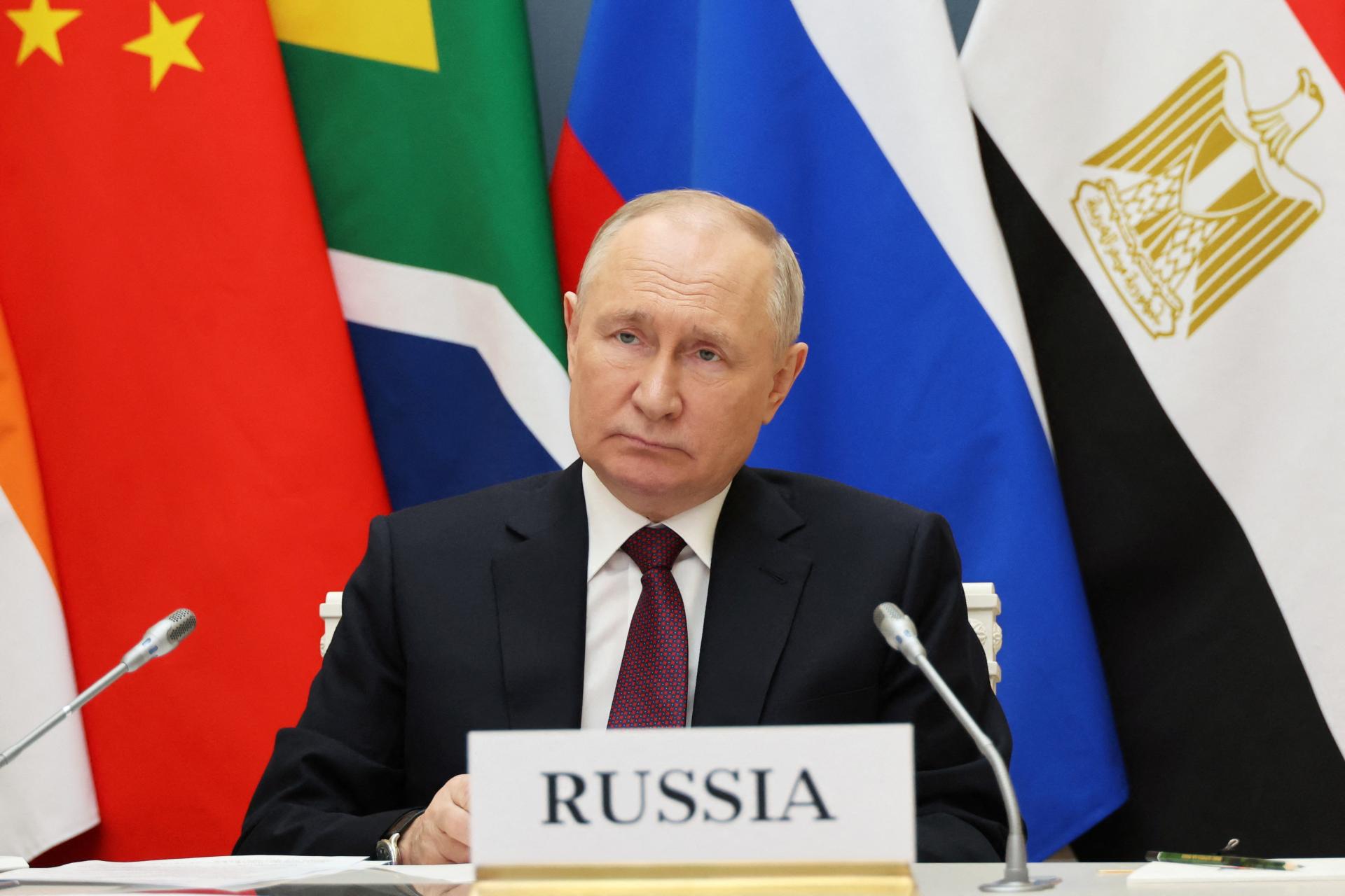 Zoskupenie BRICS by podľa Putina mohlo pomôcť dosiahnuť politické riešenie konfliktu v Pásme Gazy