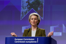 Prezidentka Európskej komisie Ursula von der Leyenová. FOTO: REUTERS